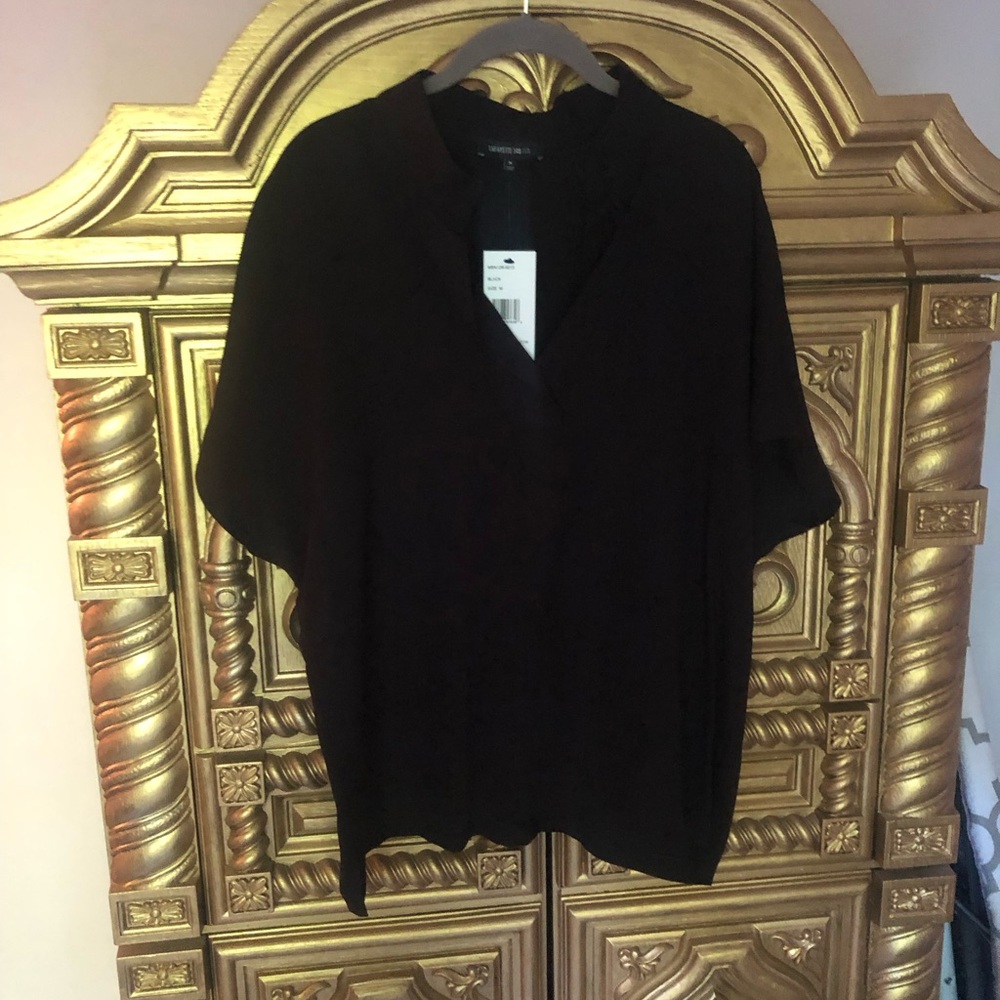 Lafayette148 black top.
